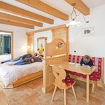  Foto von Junior Suite, Dusche und Badewanne, Bergseite