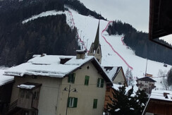 pista allock - vista da casa