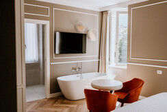 Deluxe mit Balkon und Blick auf die Piazza Duomo