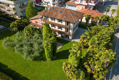 Vista aerea del giardino