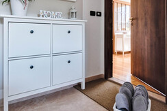 Ingresso nell'appartamento dalle scale interne