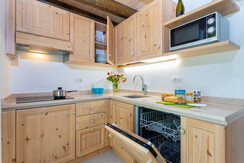 appartamento Casa Molini vista bosco - cucina