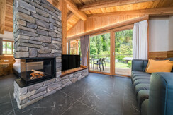 Bungalow Premium con caminetto trifacciale