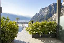 Zona privata + terrazza cam. matr.