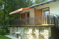 Casa Max - muro con sassi a vista