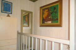 Detail der Schlafzimmer mit Etagenbett