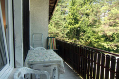 Balcone con vista lago