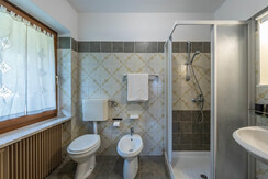 Private bathroom with shower