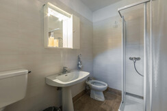 Private bathroom with shower