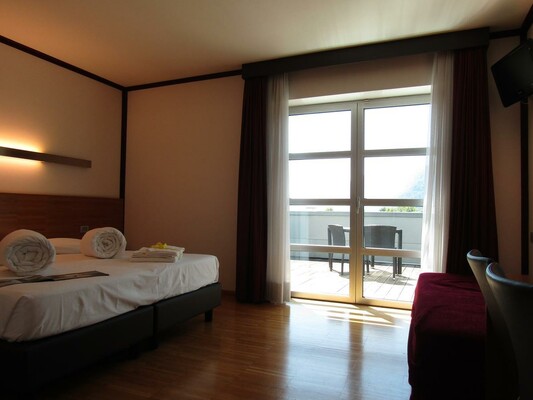 Hotel Al Marinaio - Trento - Suite mit Balkon
