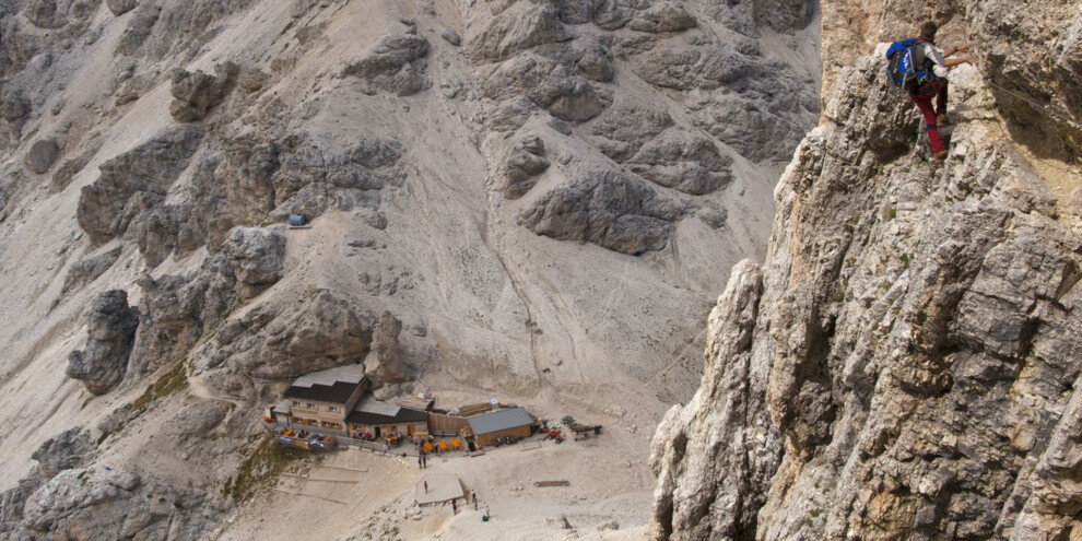 via ferrata Catinaccio d'Antermoia