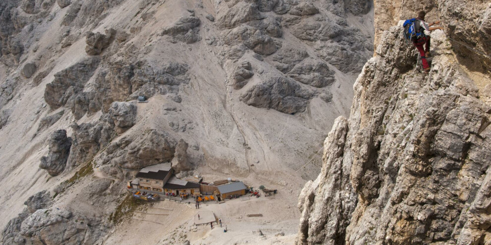 via ferrata Catinaccio d'Antermoia