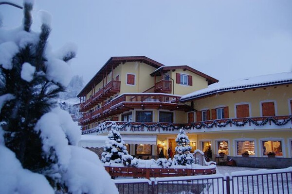 Hotel Alle Alpi - Moena - Val di Fassa inverno