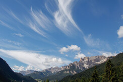 Panorama Catinaccio Rosengarten stanze sud/ovest