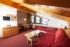 Appartamento con una camera in mansarda (2)