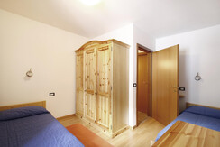 Single beds room