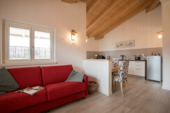 soggiorno con cucina