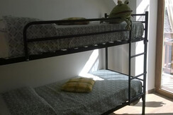 camera con letto a castello