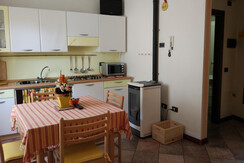 ZONA COTTURA E STUFA A PELLETS