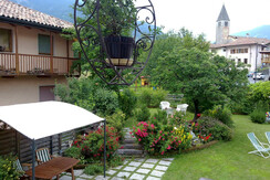  dal poggiolo in giardino