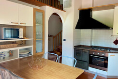 Alpenglow - Cucina e Caminetto