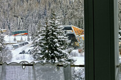 view from living room