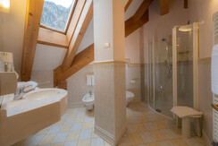 Suite Sassolungo Mans bagno