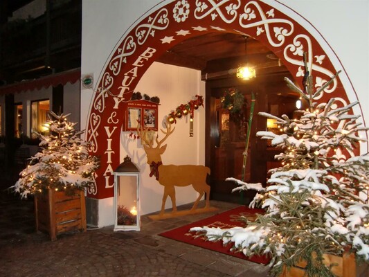 Hotel Maria Carano entrata Natale