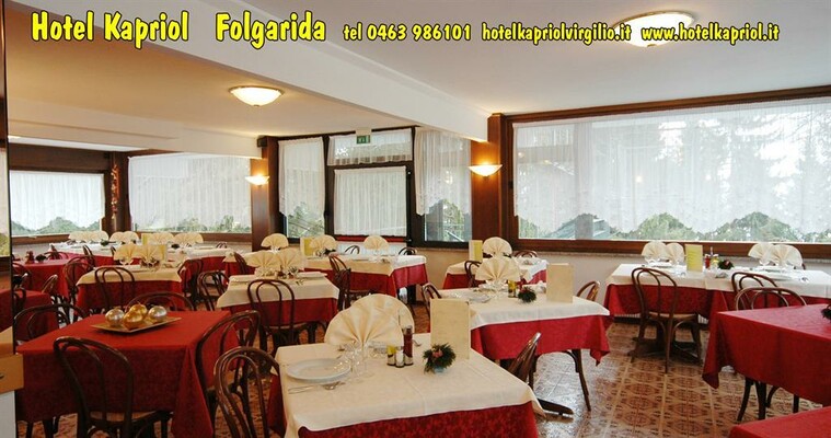 Sala Ristorante - Hotel Kapriol - Folgarida