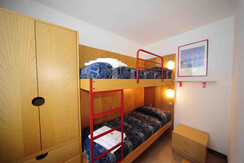 CAMERETTA BILOCALE STANDARD BLU