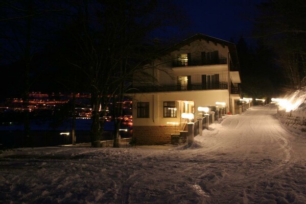 Lago Park winter night