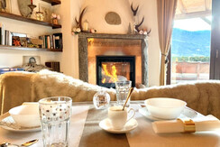 Fireplace Maso Azzurro Trentino Dolomiti