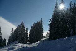 Paesaggio invernale a Calaita