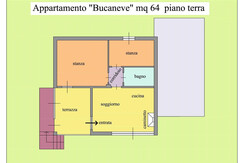 piant appartamento BUCANEVE