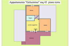 pianta appartamento gelsomino