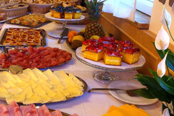 torte colazione hotel Miralago Trentino