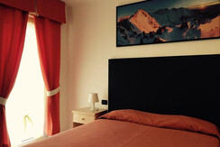 camera matrimoniale Dolomiti hotel in montagna