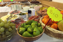 colazione bio trentino frutta