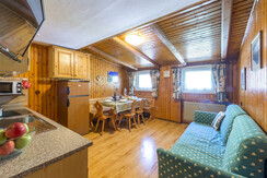 Arredamento in tipico stile montano