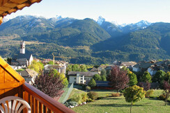 vista dal balcone
