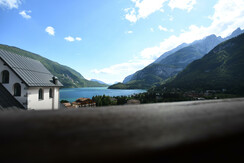 vista dal balcone