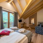 Zdjęcie Pokój dwuosobowy, Superior Deluxe HB short stay | © Tevini Dolomites Charming Hotel