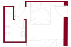 planimetria doppia-camere a canazei_hotel villa ro