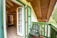 balcone camera a canazei_camere a canazei_hotel vi