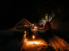 Night Walk at the Sawmill „Segheria dei Mein“