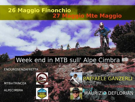 Week end in MTB sull'Alpe Cimbra
