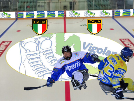 Partita della Nazionale Italiana di Sledge Hockey