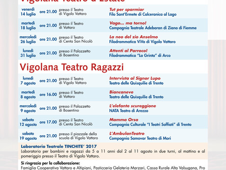Vigolana Teatro d'Estate 
