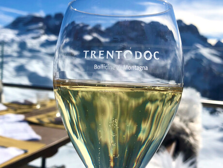Trentodoc in the Dolomites