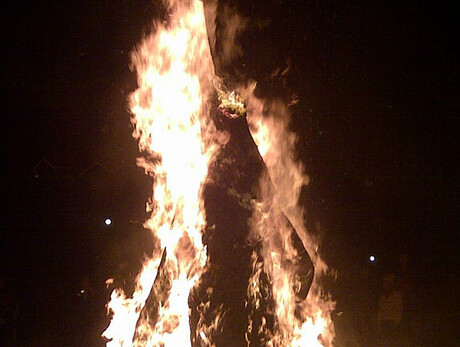 Fiaccolata di San Silvestro e Falò della Vecchia